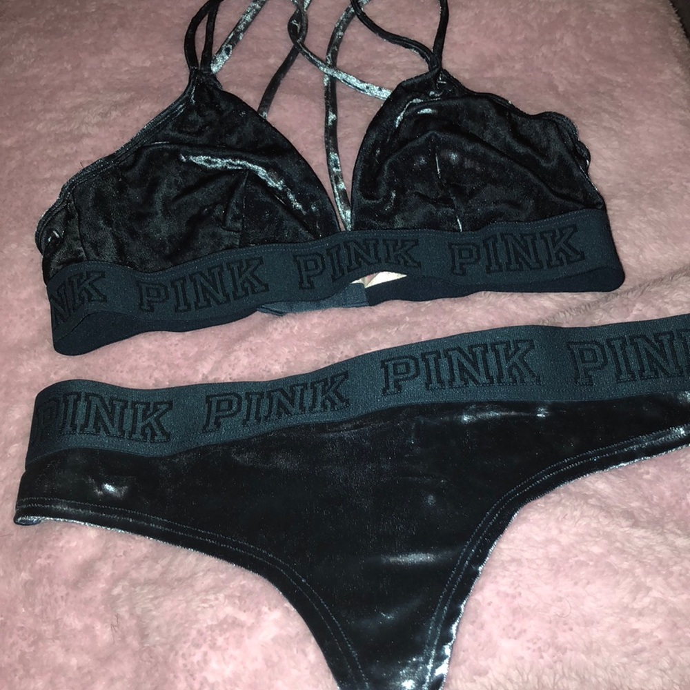 Velvet set! Never used!